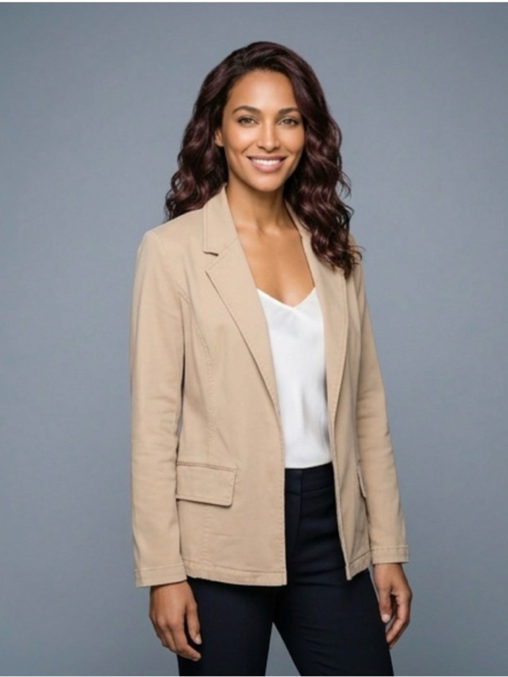 Liverpool Open-Front Blazer
